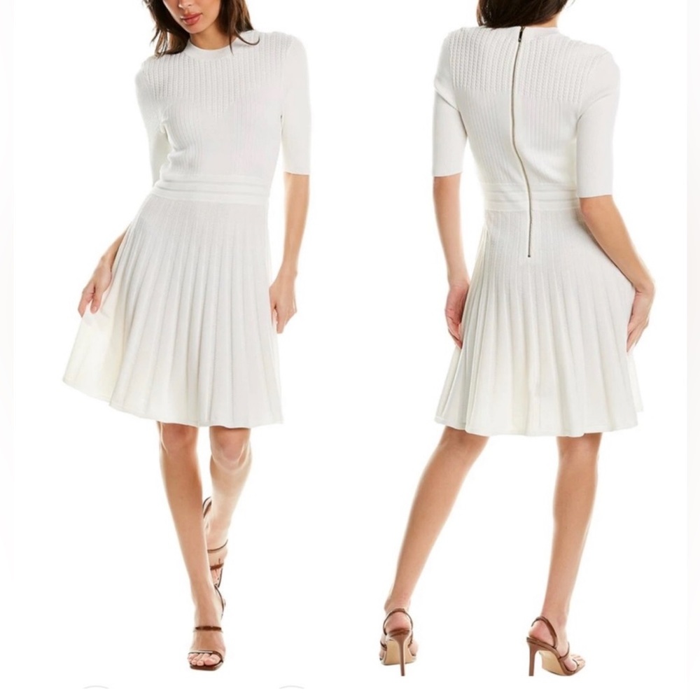 ❤️SALE TED BAKER TED BAKER Olivinn
Stitch detail skater dress